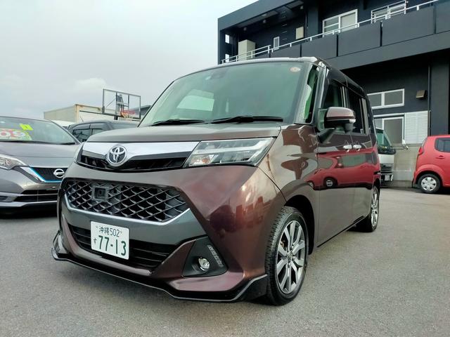 沖縄県糸満市の中古車ならタンク Ｇ－Ｔ　Ｇ－Ｔ　バックカメラ　両側パワースライドドア　プッシュスタート　スマートキー　ナビ　ＴＶ