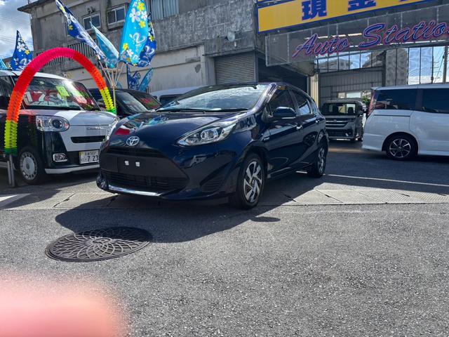 沖縄県糸満市の中古車ならアクア Ｓスタイルブラック　バックカメラ・Ｂｌｕｅｔｏｏｔｈ・ＴＶ・キーレスエントリー・スマートキー・クリアランスソナー・オートライト・オートマチックハイビーム