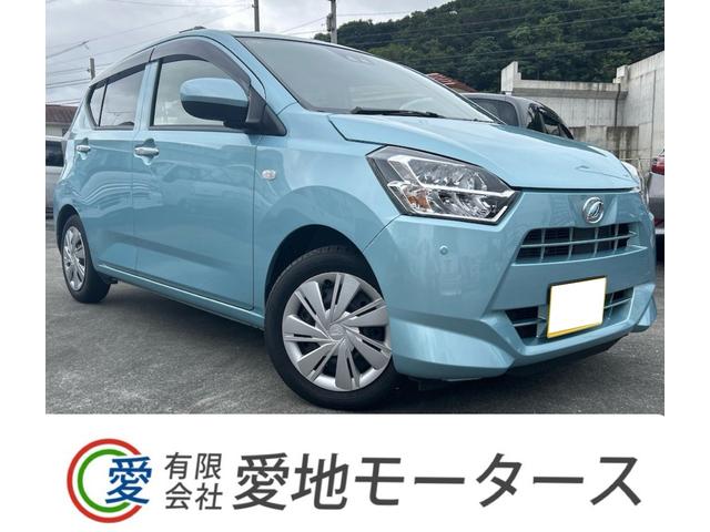 沖縄県の中古車ならミライース Ｘ　リミテッドＳＡＩＩＩ　スマートアシスト／禁煙車／ワンオーナー／キーレスエントリー／電動格納ミラー／アイドリングストップ／純正ＣＤラジオプレーヤー／マニュアルエアコン／ＬＥＤヘッドライト／オートライト／デモカーアップ車両