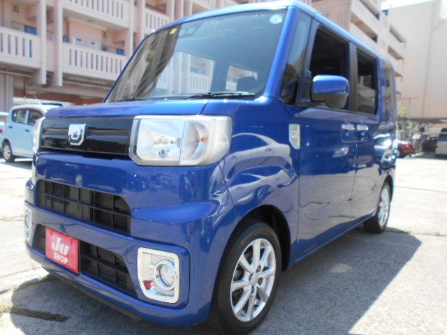 沖縄の中古車 ダイハツ ウェイク 支払総額 109万円 リ済込 2019(平成31)年 7.4万km ブルー