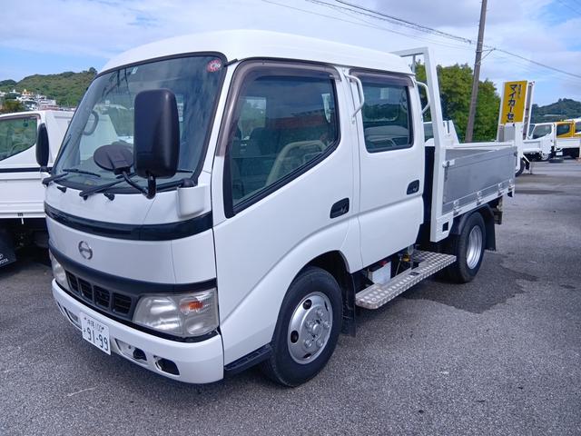 沖縄県豊見城市の中古車ならデュトロ 　３トン　Ｗキャブ　全低床