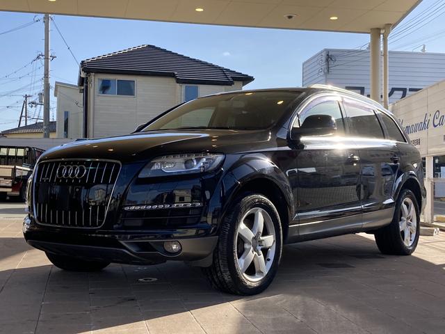 アウディ Ｑ７ ３．０ＴＦＳＩクワトロ　４ＷＤ　ＥＴＣ　クリアランスソナー