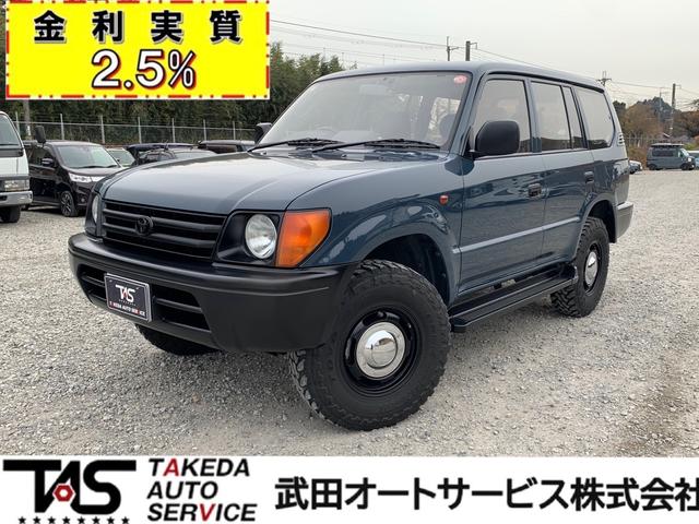 トヨタ ランドクルーザープラド ＴＺ　４ＷＤ　全塗装　丸目ヘッド　フルセグナビ　Ｂｌｕｅｔｏｏｔｈ　ドラレコ前後　サンルーフ　ＥＴＣ　シートカバー　外品ホイール　３列シート