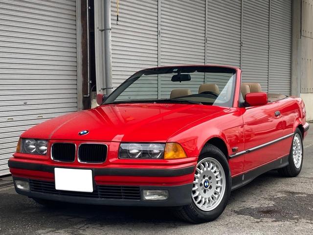 ３シリーズ(BMW) ３２３ｉカブリオレ　オートマオーバーホール済み　クラッチディスク交換　アメリカ並行輸入　左ハンドル　電動オープン　幌張替え 中古車画像