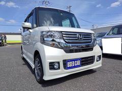 ホンダ　Ｎ−ＢＯＸカスタム　Ｇ　Ａパッケージ　走行７７３２０ｋｍ　純正ナビ