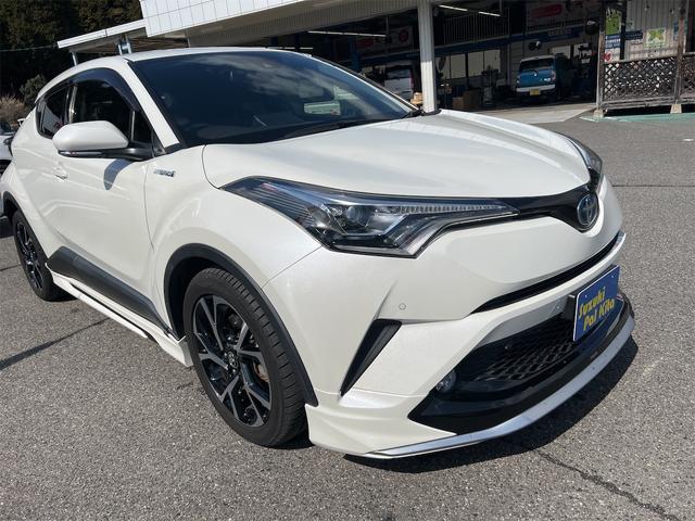 トヨタ Ｃ－ＨＲ Ｇ　モデリスタエアロ　ボディー磨き済み　ナビ９インチ　バックカメラ　ＥＴＣ　ドライブレコーダー　Ｂｌｕｅｔｏｏｔｈ　電動パーキング　クルーズコントロール　アルミホイール