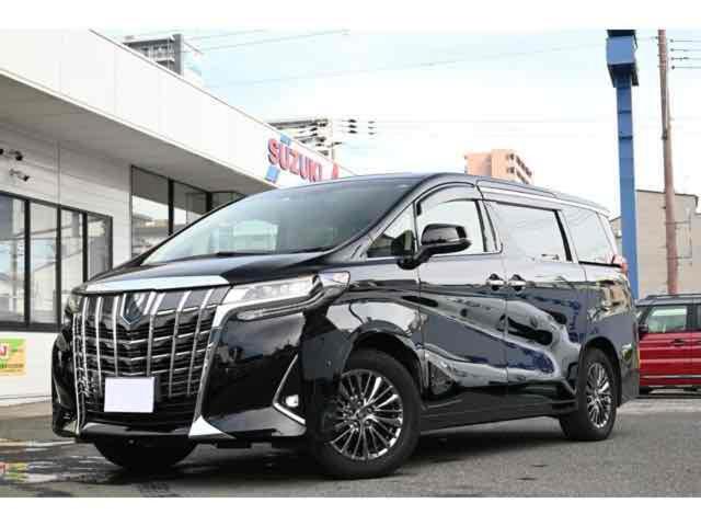 小さな子供がいる家庭におすすめ☆後席モニター付！ ＬＥＤヘッドランプ　サンルーフ　電動リアゲート　スマートキー　３列シート