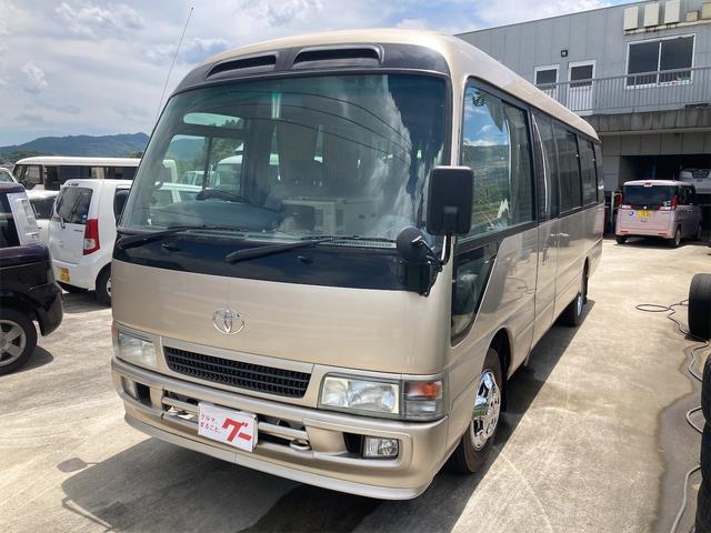 トヨタ コースター 　バス　ＡＴ　ナビ