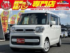スペーシア ハイブリッドG ドライブレコーダー ETC 両側スライドドア ナビ TV クリアランスソナー レーンアシスト 衝突被害軽減システム オートライト スマートキー アイドリングストップ 電動格納ミラー ベンチシート 中古車画像
