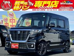スペーシアカスタム ハイブリッドXS ETC バックカメラ 両側電動スライドドア ナビ TV クリアランスソナー レーンアシスト 衝突被害軽減システム オートライト LEDヘッドランプ スマートキー アイドリングストップ 電動格納ミラー 中古車画像