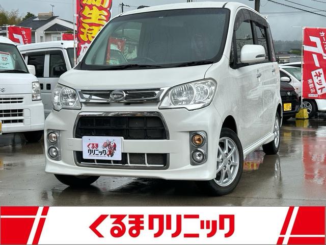 ダイハツ カスタムＧ　４ＷＤ／車検整備付／キーレスエントリー／ＨＩＤライト／内装イルミネーション／寒冷地仕様下回り塗装済み／ディスプレイオーディオ／ＴＶ／ＥＴＣ／