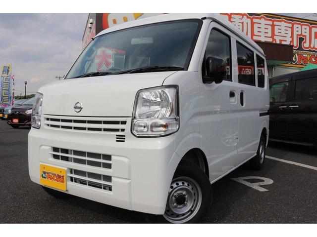 日産 ＮＶ１００クリッパーバン ＤＸ　４ＷＤ　５ＡＧＳ　届出済未使用車　禁煙車　スライドドア　キーレス　寒冷地仕様車　４ＷＤ　ＭＴモード付き　横滑り防止装置　助手席エアバック　ＡＢＳ