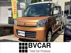 スペーシア X ETC 両側スライド・片側電動 ナビ TV スマートキー アイドリングストップ 電動格納ミラー ベンチシート CVT 盗難防止システム ABS Bluetooth 衝突安全ボディ 中古車画像