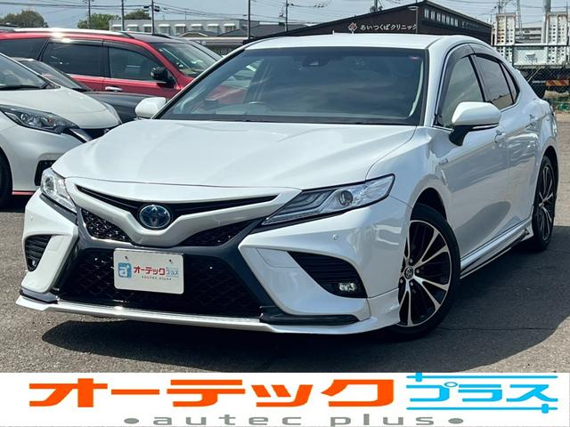 ＷＳレザーパッケージ　距離無制限１年保証付　ＴＲＤエアロ　ワンオーナ　純正ナビ　フルセグ　Ｂカメラ　黒革シート　レーダークルーズコントロール　ＢＳＭ　プリクラッシュセーフティ　レーンアシスト　クリアランスソナー　ドラレコ