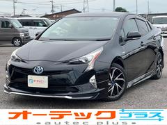 トヨタ　プリウス　Ｓツーリングセレクション　ワンオーナー　モデリスタエアロ　黒革シート
