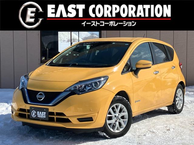 日産 ノート ｅ－パワー　Ｘ　ＦＯＵＲ　カロッツェリアオーディオ　バックカメラ　ＥＴＣ　前後ドライブレコーダー　コーナーセンサー　衝突軽減ブレーキ　ＬＥＤヘッドライト　切り替え式４ＷＤ　インテリジェントキー　純正１５ＡＷ　夏冬タイヤ付き