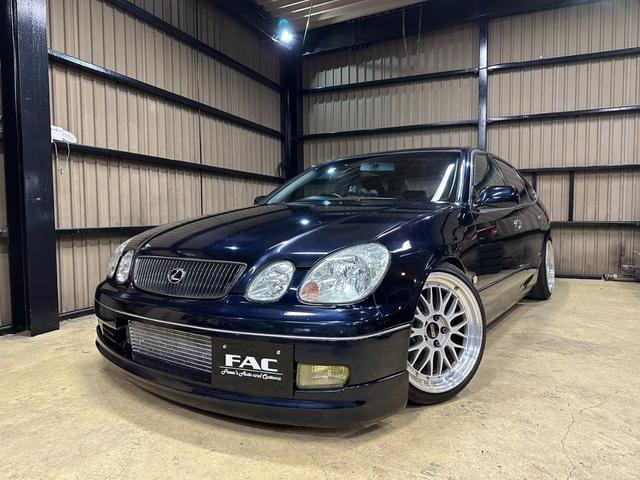 アリスト(トヨタ) Ｖ３００ベルテックスエディション　５速Ｒ１５４ＭＴ載せ替え公認済み　ＢＢＳ１８インチＬＭ　オグラツインクラッチ　フルタップ車高調　ブリッツオイルクーラー　前置きインタークーラー 中古車画像