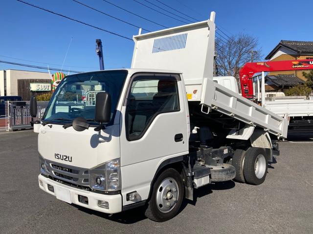 いすゞ　小型ダンプ　最大積載量２０００ｋｇ　新明和製３方開ダンプ　Ｒ３年１０月製　リア丸ピン加工　標準十尺４ナンバー仕様　最大積載量　２０００ｋｇ