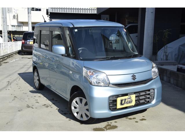 スペーシア(スズキ) Ｇ　ワンオーナー　記録簿　スマートキー　ナビ　ＴＶ　ＥＴＣ 中古車画像