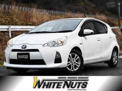 アクア S HVバッテリ-1年保証 ナビ フルセグTV バックカメラ 社外AW 記録簿 Bluetooth接続 スマートキー CD DVD 横滑り防止装置 パワーウィンドウ 運転席/助手席エアバック ABS 中古車画像