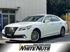 クラウンハイブリッド ロイヤルサルーン ブラックスタイル HVバッテリ-1年保証 HDDナビ TV バックカメラ Bluetooth接続 ETC 純正AW スマートキー 電動シート 盗難防止装置 クルコン 中古車画像