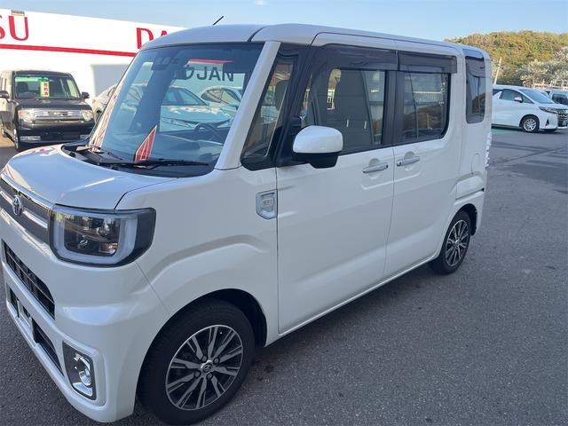 ピクシスメガ Ｇターボ　ＳＡＩＩＩ　４ＷＤ　バックカメラ　両側電動スライドドア　ナビ　クリアランスソナー　衝突被害軽減システム　オートマチックハイビーム　ＬＥＤヘッドランプ　スマートキー　アイドリングストップ　ベンチシート　ターボ（1枚目）