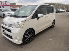 ムーヴ カスタム X 4WD HID LEDヘッドランプ スマートキー アイドリングストップ ベンチシート CVT 盗難防止システム ABS CD USB ミュージックプレイヤー接続可 アルミホイール 衝突安全ボディ 中古車画像