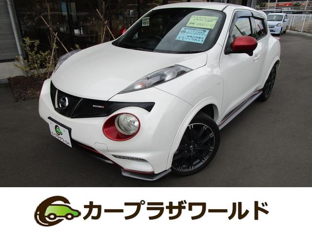 日産 ジューク ニスモ　パール　パートタイム４ＷＤ　純正ＳＤナビ