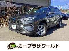 トヨタ　ＲＡＶ４　ハイブリッドＸ　４ＷＤ　トヨアセーフティセンス　Aftermarket９インチナビ