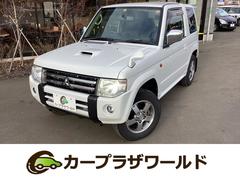 三菱　パジェロミニ　プレミアムセレクション　ホワイトパール　４ＷＤ　ターボ