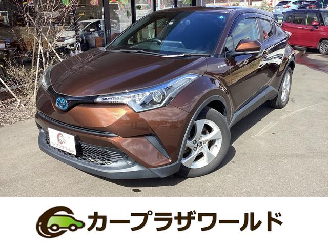 トヨタ Ｃ−ＨＲ Ｓ　トヨタセーフティセンス　ブラウン　純正９インチナビ