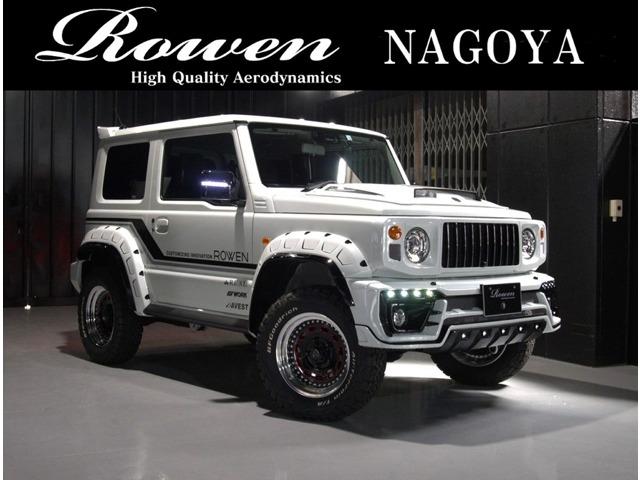 ジムニーシエラ(スズキ) JC Rowenボディキット Rowen3本出しマフラー 1inchリフトUP WORK16inAW ATタイヤ LEDテール 追加カスタムオーダー対応 中古車画像