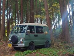 サンバーディアス ディアス クラシック 希少前面スペアタイヤマウント/エイジング/キャンピングカー・キッチンカーベース 中古車画像