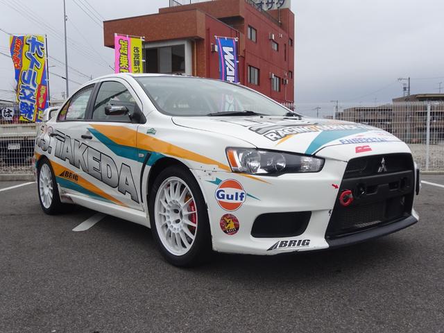 三菱 ランサーｒｓエボリューションｘ ｗｒｃ 全日本ラリー参戦車 グループｎ仕様 ５６点式ｆｉａ公認ロールケージ ｌｓｄ ファイナル ３３リストリクター 専用ｅｃｕ ａｐ製６ｐｏｔキャリパー ボディフル補強 ダンパー２セット付きの 中古車 車体価格399万円