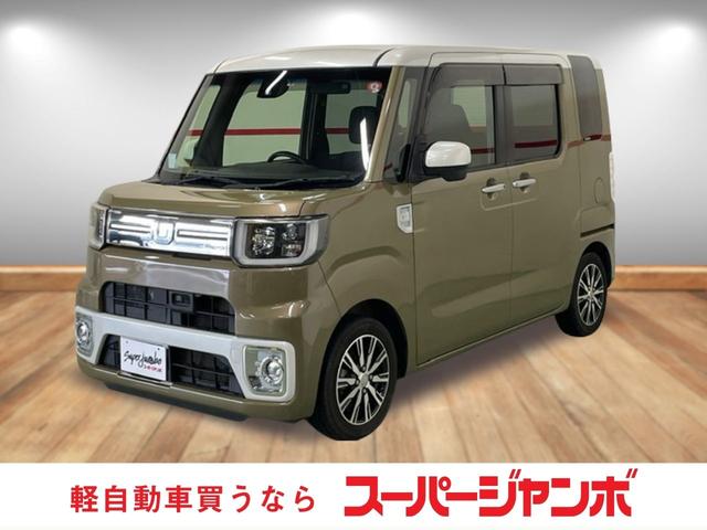 ＧターボＳＡＩＩ　両側電動スライドドア　ナビ　クリアランスソナー　衝突被害軽減システム　オートライト　ＬＥＤヘッドランプ　スマートキー　アイドリングストップ　電動格納ミラー　ベンチシート　ターボ　ＣＶＴ