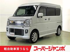 エブリイワゴン PZターボ ドライブレコーダー ETC 両側スライド・片側電動 ナビ クリアランスソナー レーンアシスト 衝突被害軽減システム オートライト HID スマートキー 電動格納ミラー 後席モニター AT 中古車画像