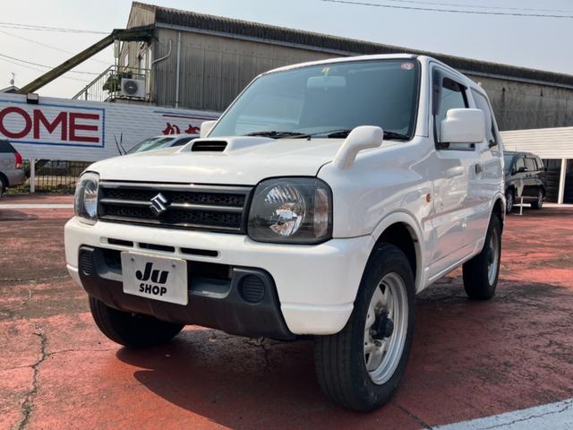 ＸＧ　パートタイム４ＷＤ（高低二段切替式）　ＩＣターボ　ケンウッドＣＤコンポ（１ＤＩＮ）　背面スペアタイヤ　キーレスエントリー　運転席・助手席エアバッグ