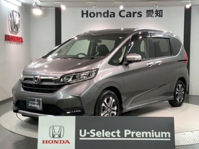 フリード クロスター・ホンダセンシング 最長5年保証 ワンオ-ナ- ナビVXM-214VFi TV Rカメラ CD録音 BTオ-ディオ DVD ETC LEDライト 両側電動ドア VSA シ-トヒ-タ- アルミ スマ-トキ- スペアキー(1枚目)