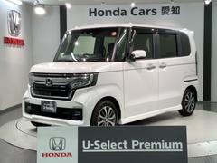 N-BOXカスタム L ホンダセンシング ナビ Rカメラ CD DVD BTオーディオ アルミ LEDヘッド フォグ シートヒーター スマートキー 左側電動スライドドア ワンオーナー 禁煙 障害物センサー 横滑り防止装置 中古車画像