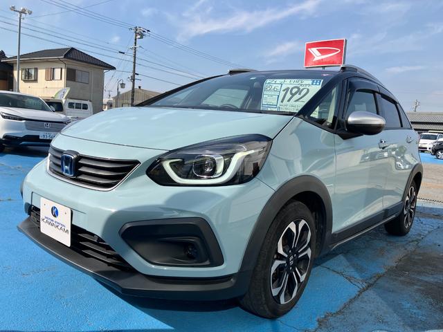 フィット(ホンダ) ｅ：ＨＥＶクロスター　ホンダセンシング／社外ＳＤナビ／フルセグＴＶ／バックカメラ／ＥＴＣ／純正ＡＷ／ 中古車画像