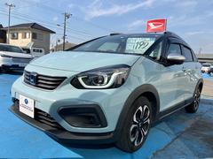 ホンダ　フィット　ｅ：ＨＥＶクロスター　ホンダセンシング　AftermarketＳＤナビ　フルセグＴＶ