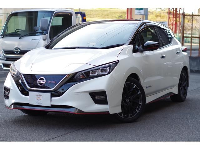 リーフ(日産) ニスモ　ＬＥＤヘッド　プロパイロット　アラウンドビューモニター　インナーミラー　プロパイロットパーキング　インテリジェントＢＳＩ／ＢＳＷ／ＬＩ／ＤＡ 中古車画像