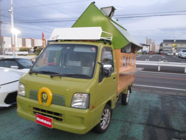 スバル サンバートラック ＴＢ　キッチンカー　　電動ポップアップ　リモコン仕様　換気扇