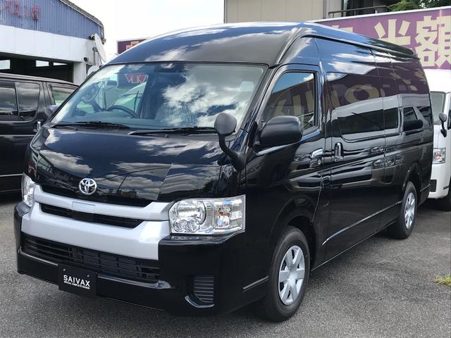 black toyota van