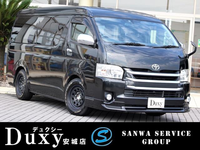 トヨタ ハイエースワゴン ｇｌ １０人乗り モデリスタエアロ イクリプスナビ アルパイン１０ ２インチ後席モニターの中古車 グーネット中古車