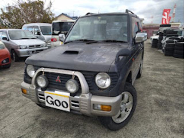 アニバーサリーリミテッド－Ｖ　ユーザー買取　タイミングベルト交換済み　ターボ　パートタイム４ＷＤ　リアスポイラー　背面タイヤ　フォグランプ　ルーフレール　取扱説明書