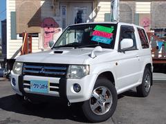 パジェロミニ VR ターボ 4WD 純正アルミ キーレス 予備キー 社外ナビ ワンセグTV CD Bluetooth ETC ドラレコ 電動格納Dミラー 背面タイヤ JU保証1年 中古車画像