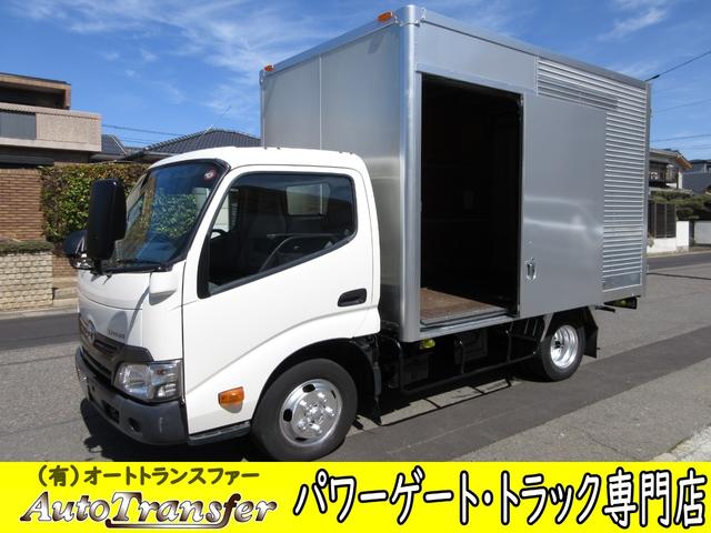 　アルミバン　５ｔ限定免許　オートマ　内寸３０９ｘ１７７ｘ２１７　標準ボデイ　２ｔ　準中型免許　ＡＴ　４Ｌターボ　スライドドア　ＴＰＧ－ＸＺＣ６０５　最大積載量２０００キロ　車両総重量４８４５キロ