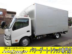 デュトロ  アルミバン オートフロア 内寸445x207x233 AT ワイドロング 準中型免許 2t積載 4Lターボ TPG-XZU710M コーキング処理済 最大積積載2000キロ 車両総重量5985キロ 中古車画像