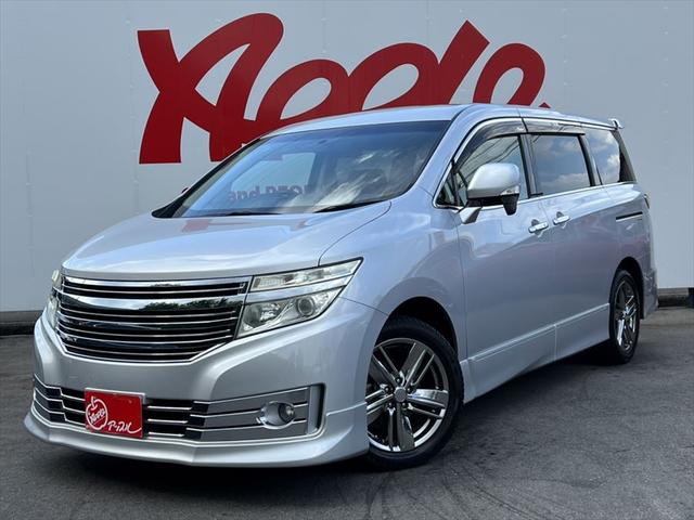 日産 エルグランド ライダー 黒クロスシート マニュアルシート 半年保証付 純正メモリーナビの中古車 グーネット中古車